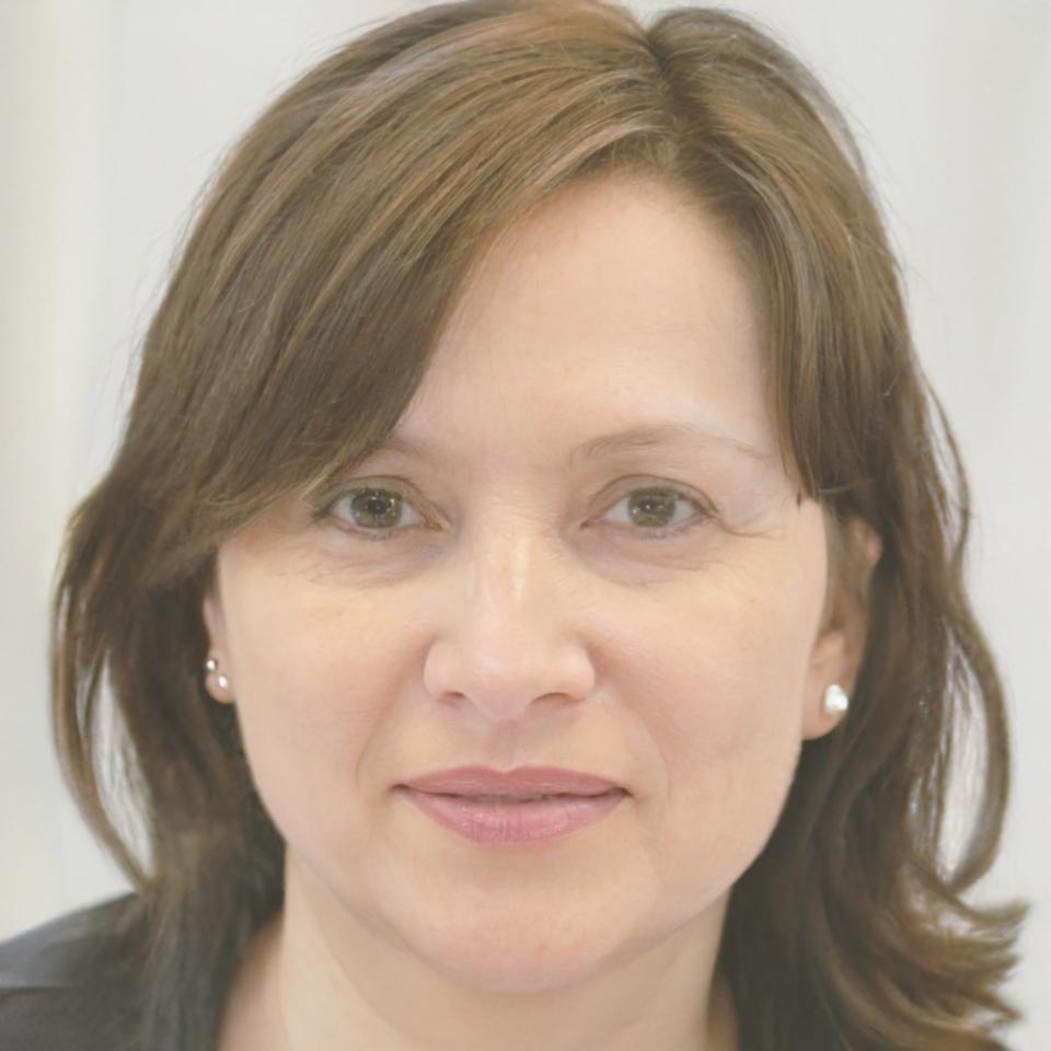 Professional woman presenting financial analysis